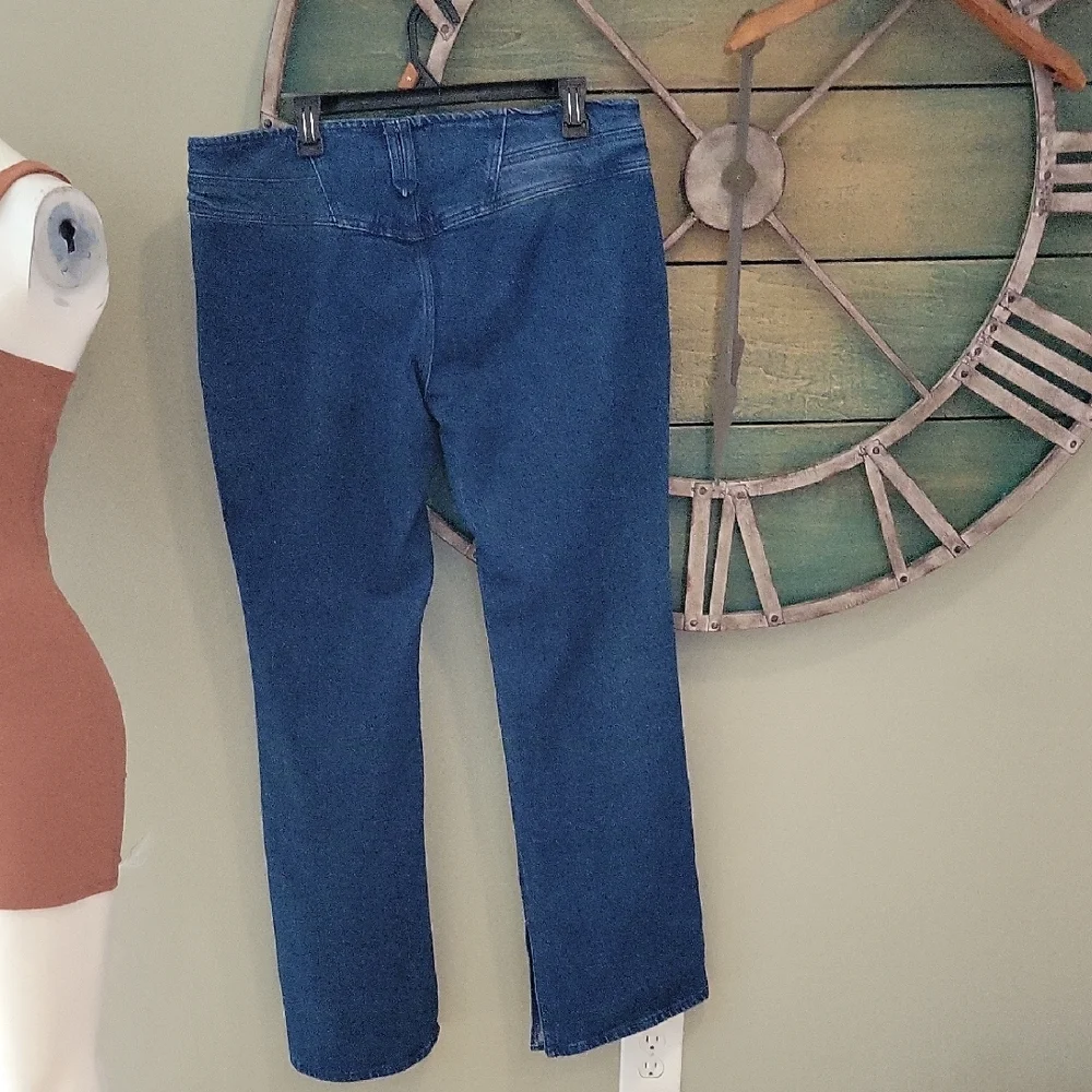 Free People We The Free Stillwater Low Rise Slim Flare Jean With Slits